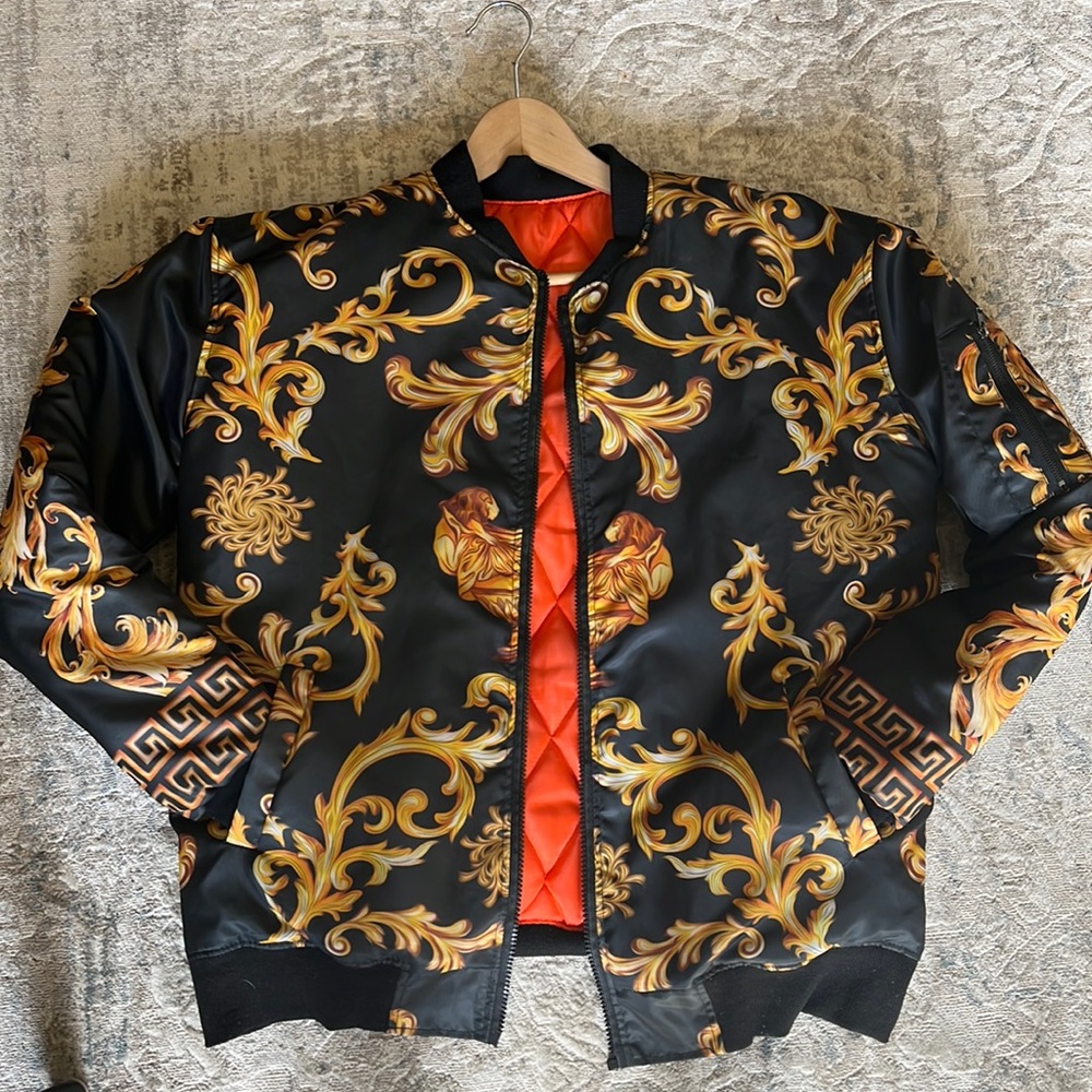 Versace puffer jacket